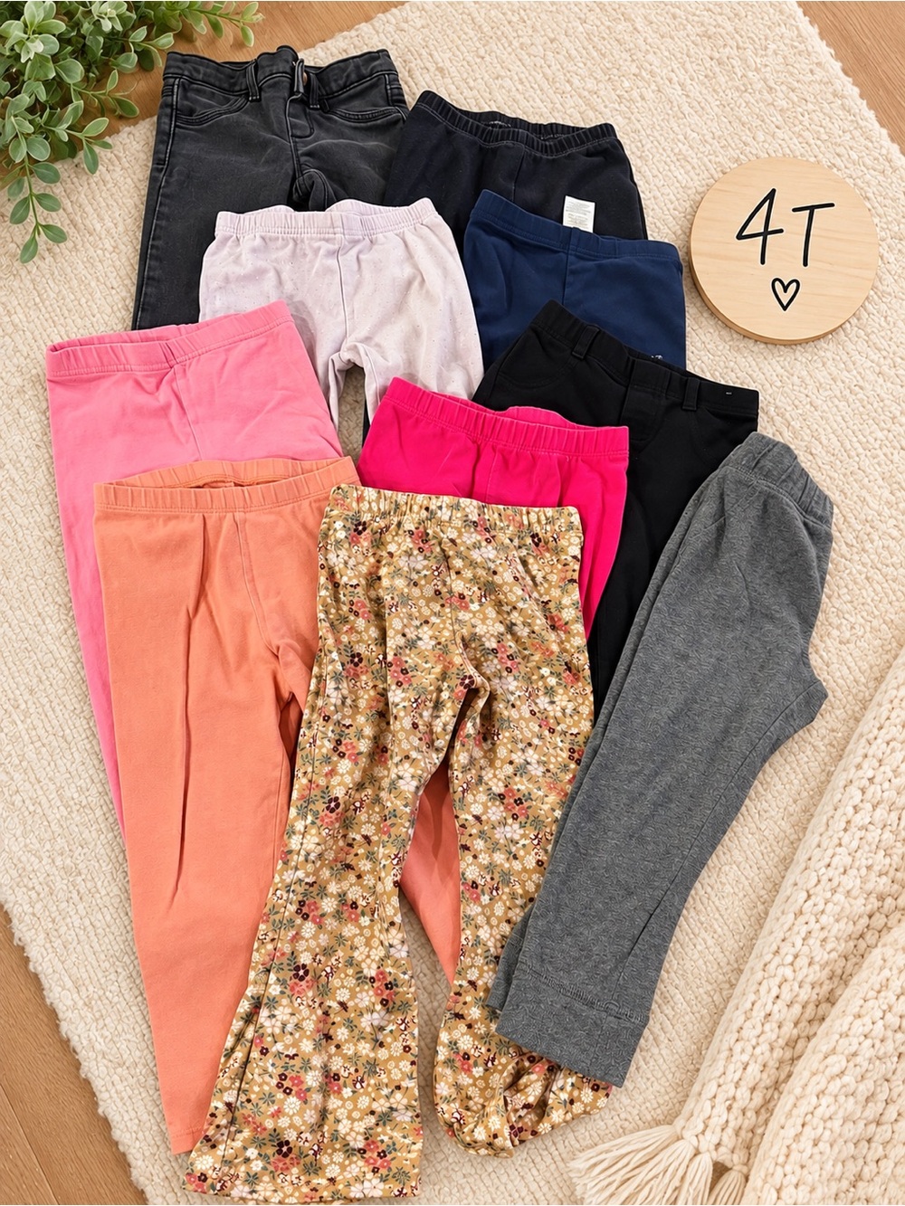 Mix of Kids' Bottoms - Assorted Colors, Size 4T